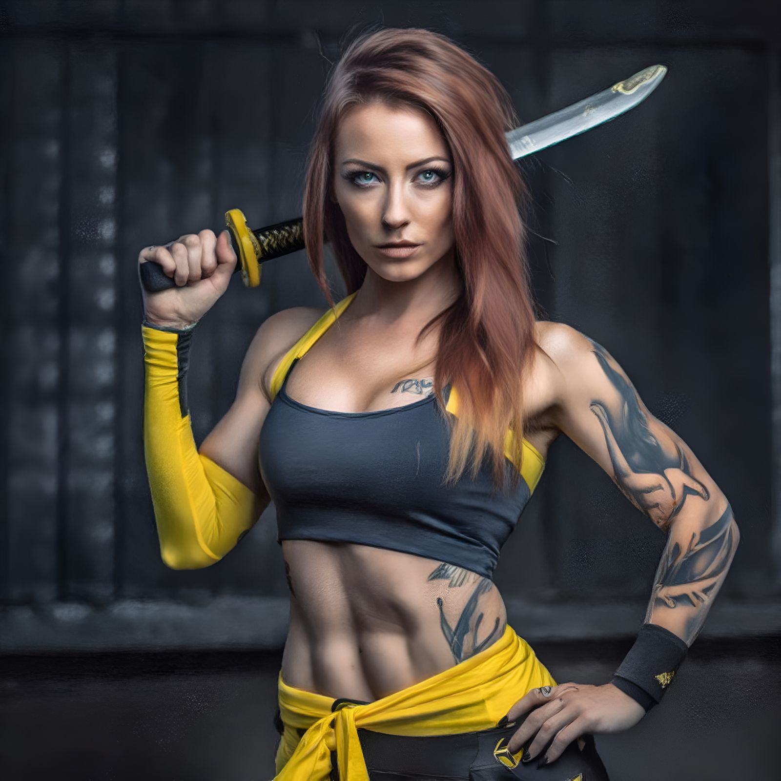 Midjourney v5 beta: Ninja Belle