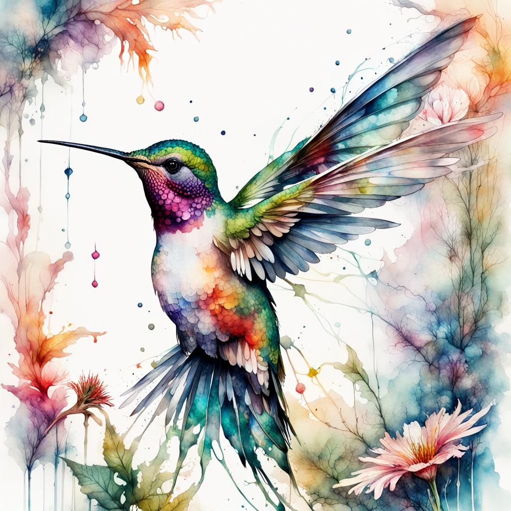 Hummingbird  by @BL0550M