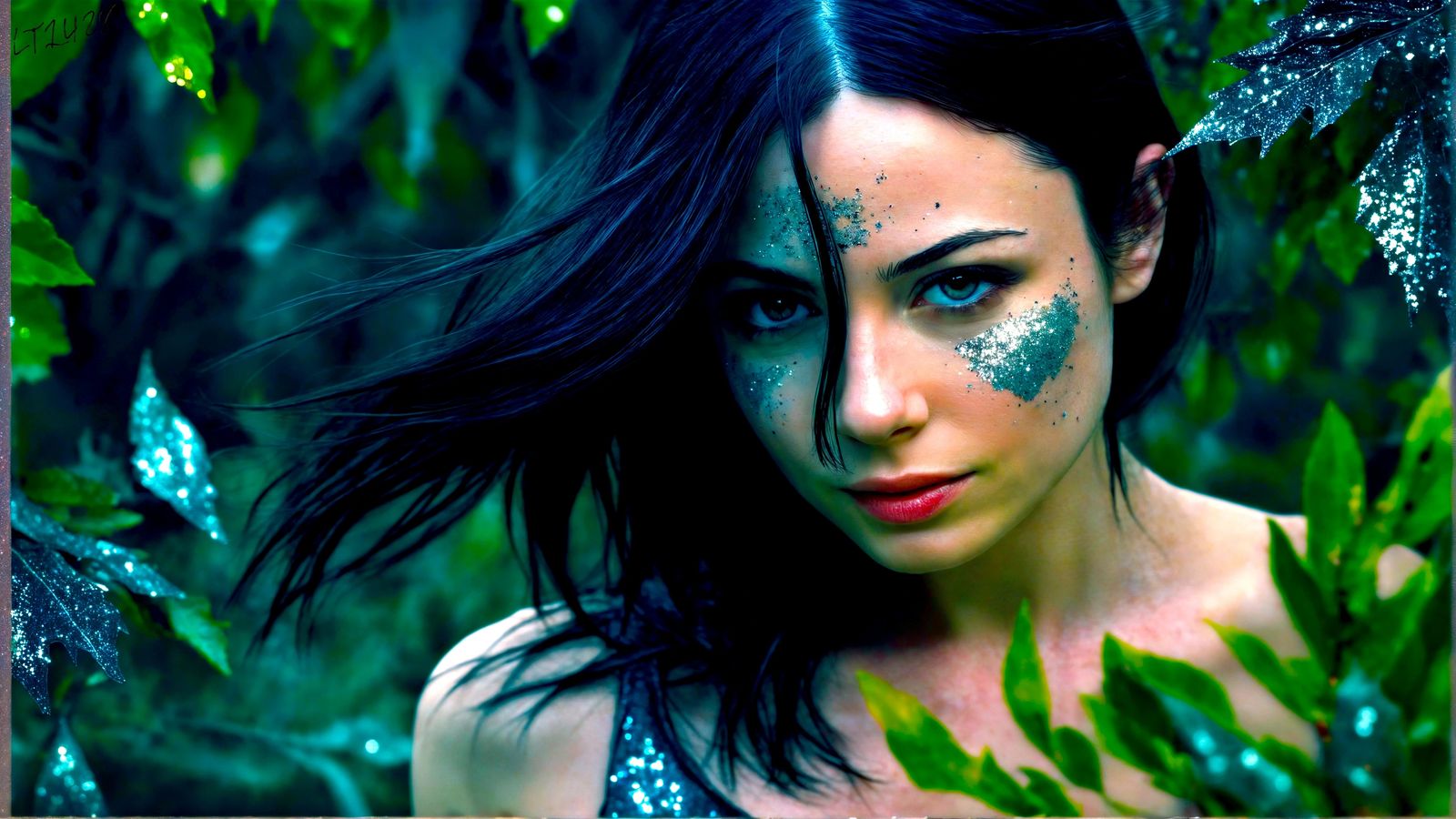 Megan Ravn - Glitter in the air series.