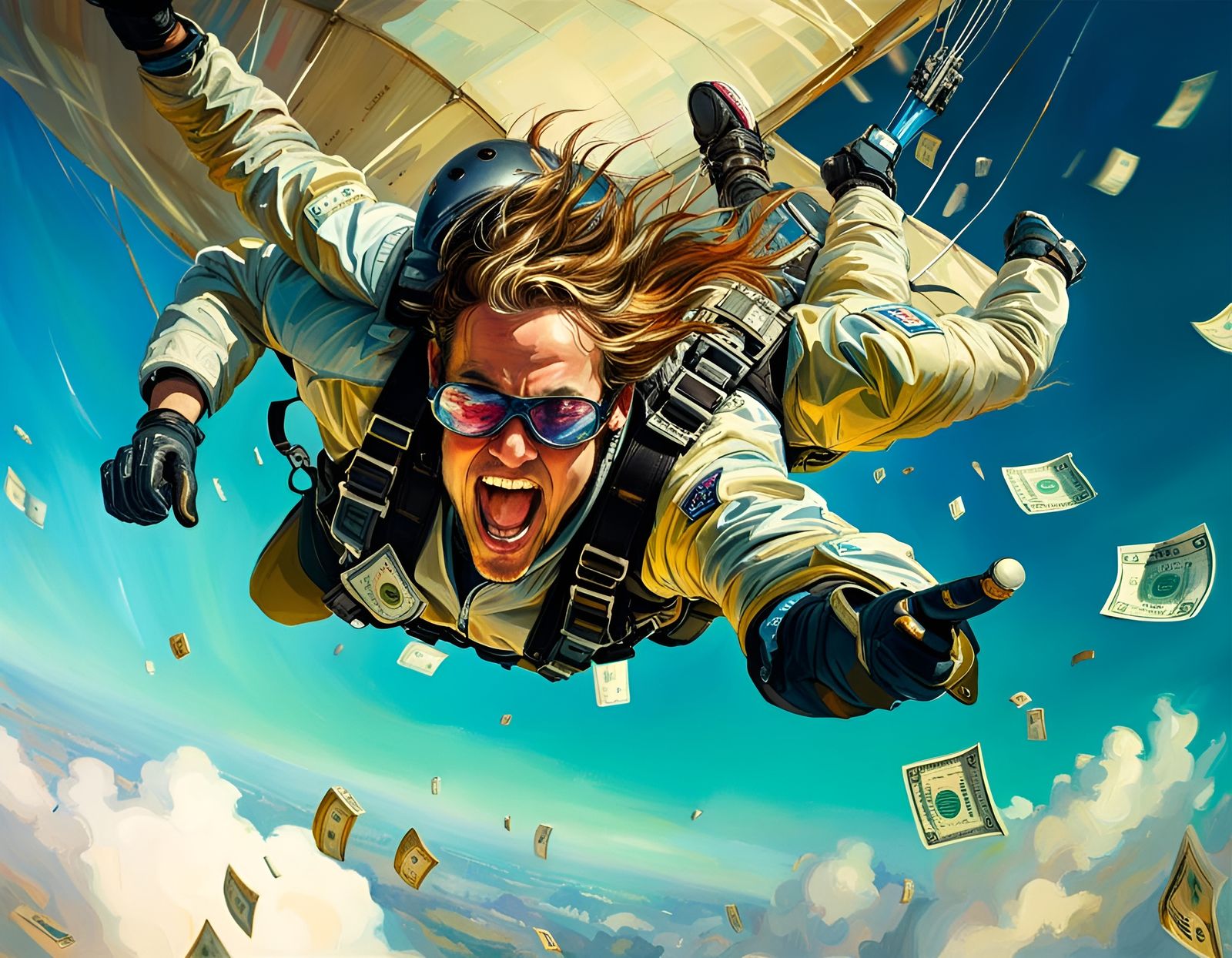 Mission accomplished!  by @Nate River