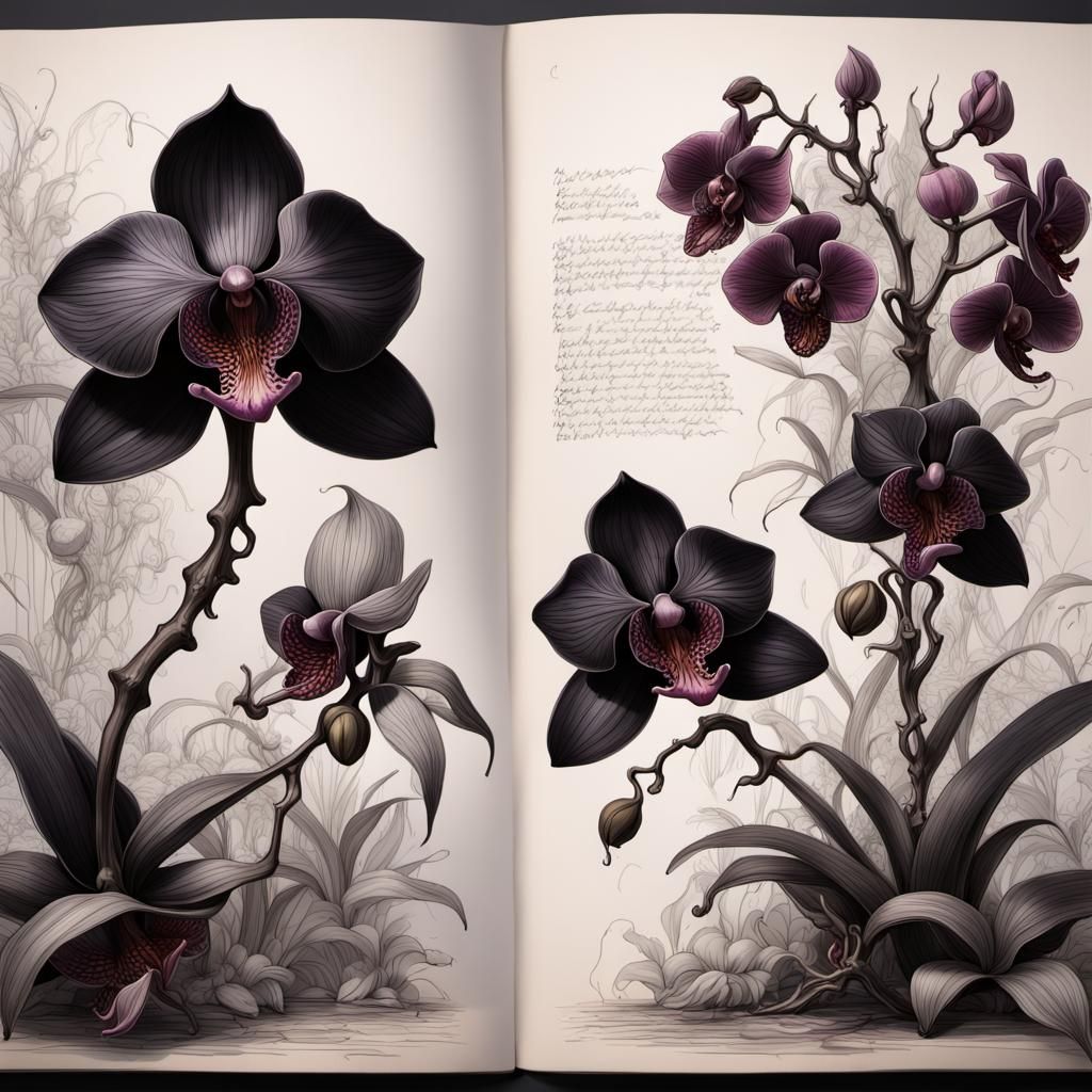 Black Orchid  by @Whovian Librarian