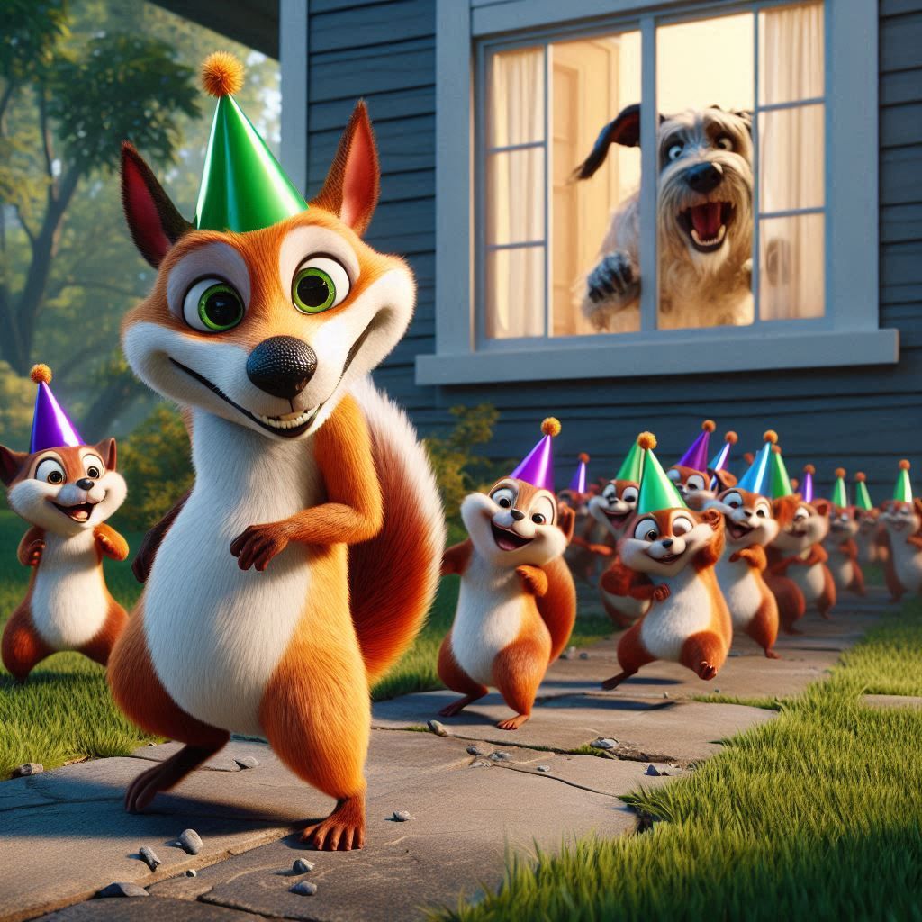 Taunting the Neigborhood Dog