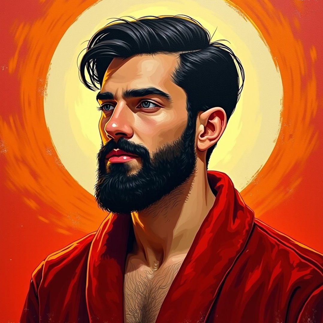 Gorgeous Bearded Man