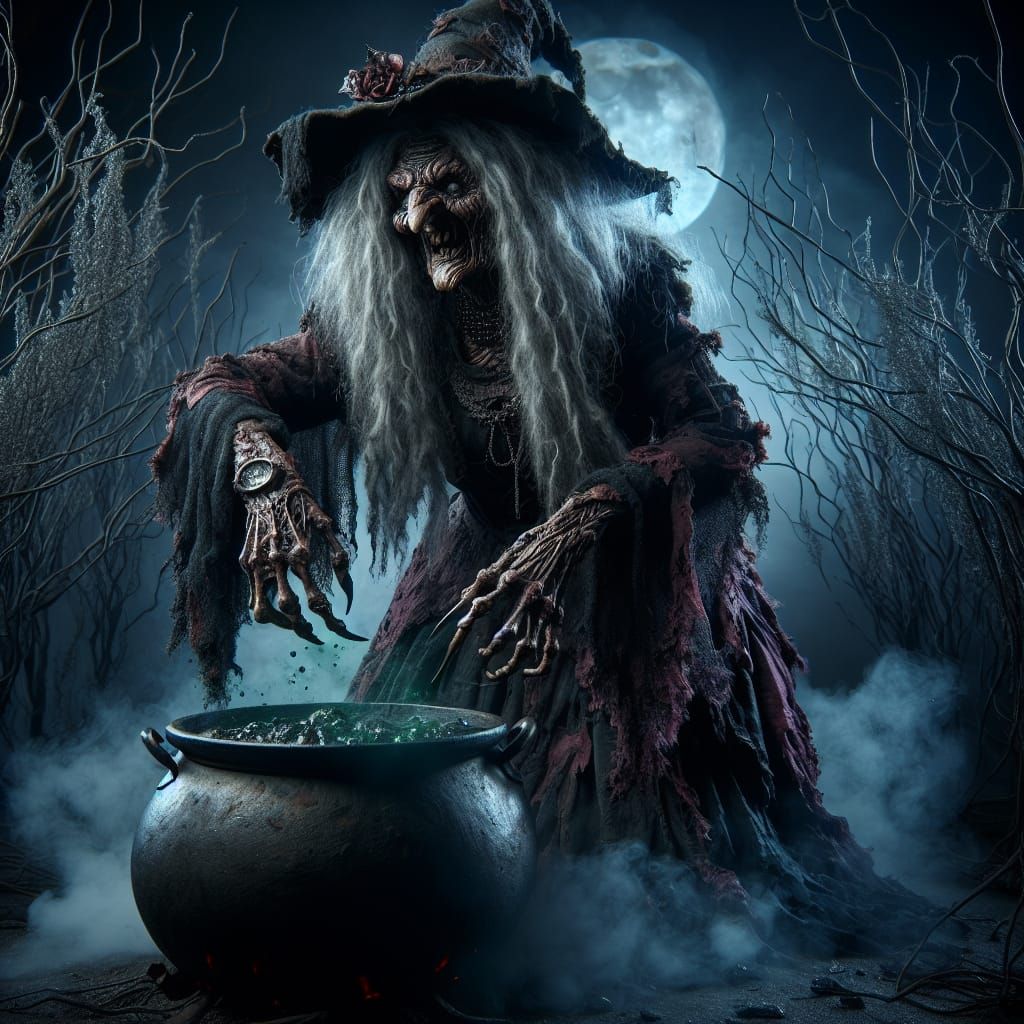 The Legend Of The Forest Witch & Her Cauldron Of Forgotten S...