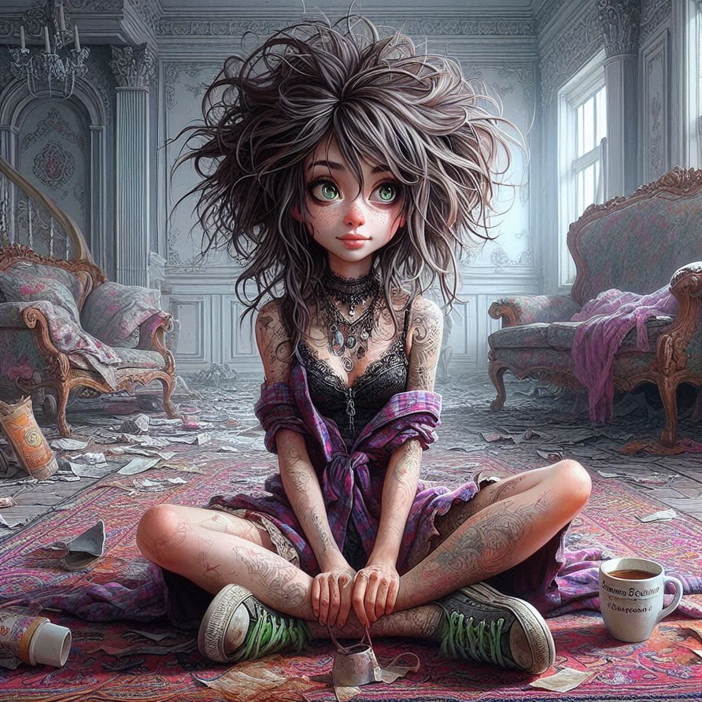 Coffee Before Cleaning