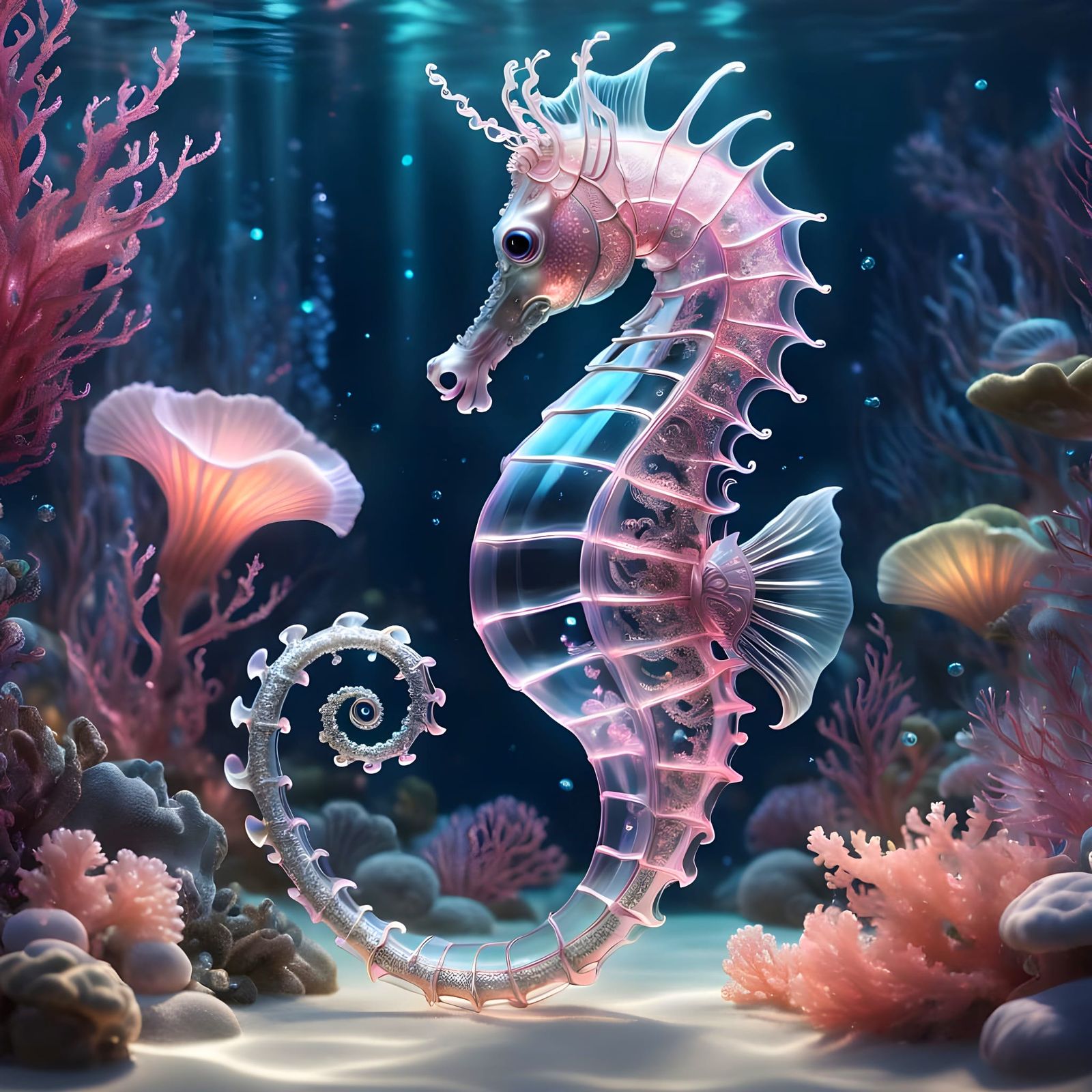 Sakura Seahorse  by @Otherself1980