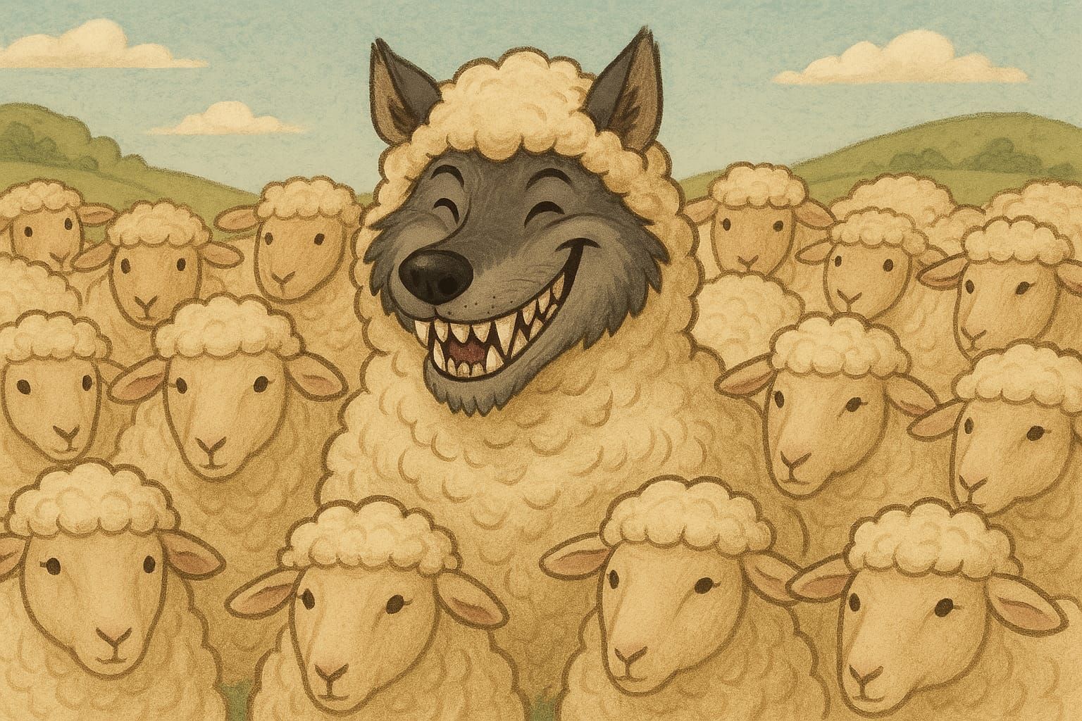 Wolf in sheep's clothing