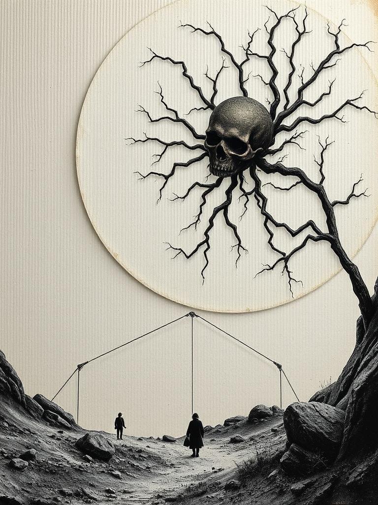 Surrealist Illusion of Safety: Dadaist Mixed Media