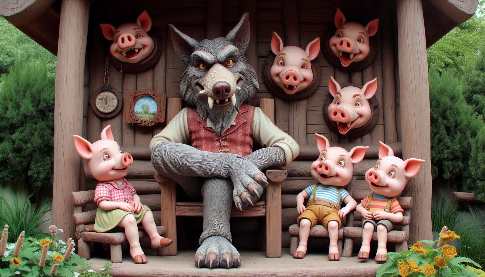 Then There Were Three - Three Little Pigs