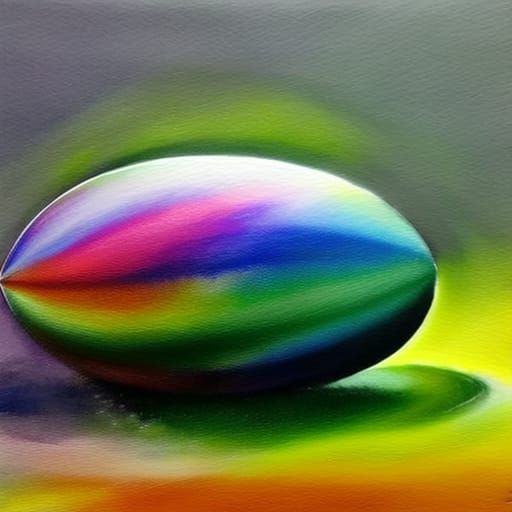 Easter Bunny Laying Rainbow Watercolor Easter Eggs Insanely ...