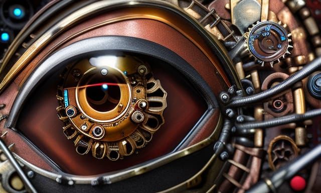 Mechaniceye  by @RandomlyGeneratedName