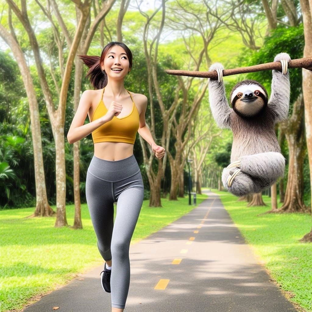 "This is the universe making a joke on me," she thought, as she discovered her ironic spirit animal.