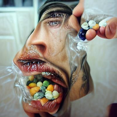 drugs hyperrealism