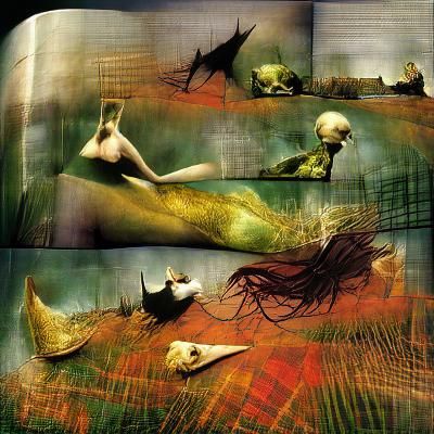 Mermaids dragged from the ocean.