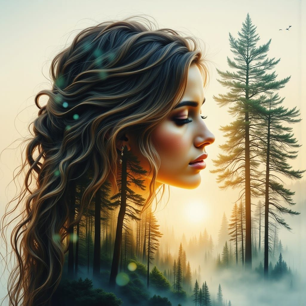 Whispering Pines  by @Nikki