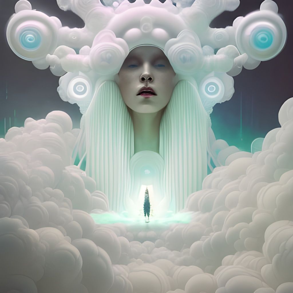 The cloud goddess's temple undefined