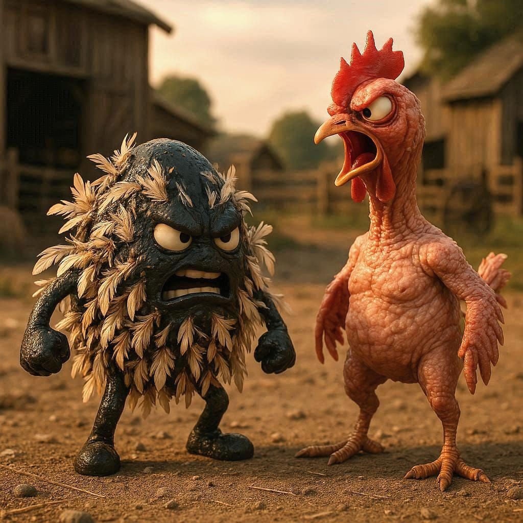 A banyard squabble quickly broke out over who got the worse ...