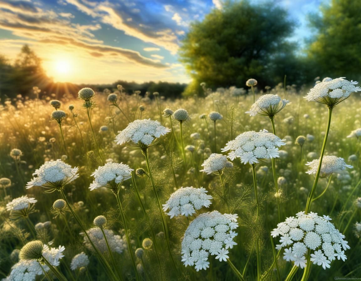 flower meadow, nature