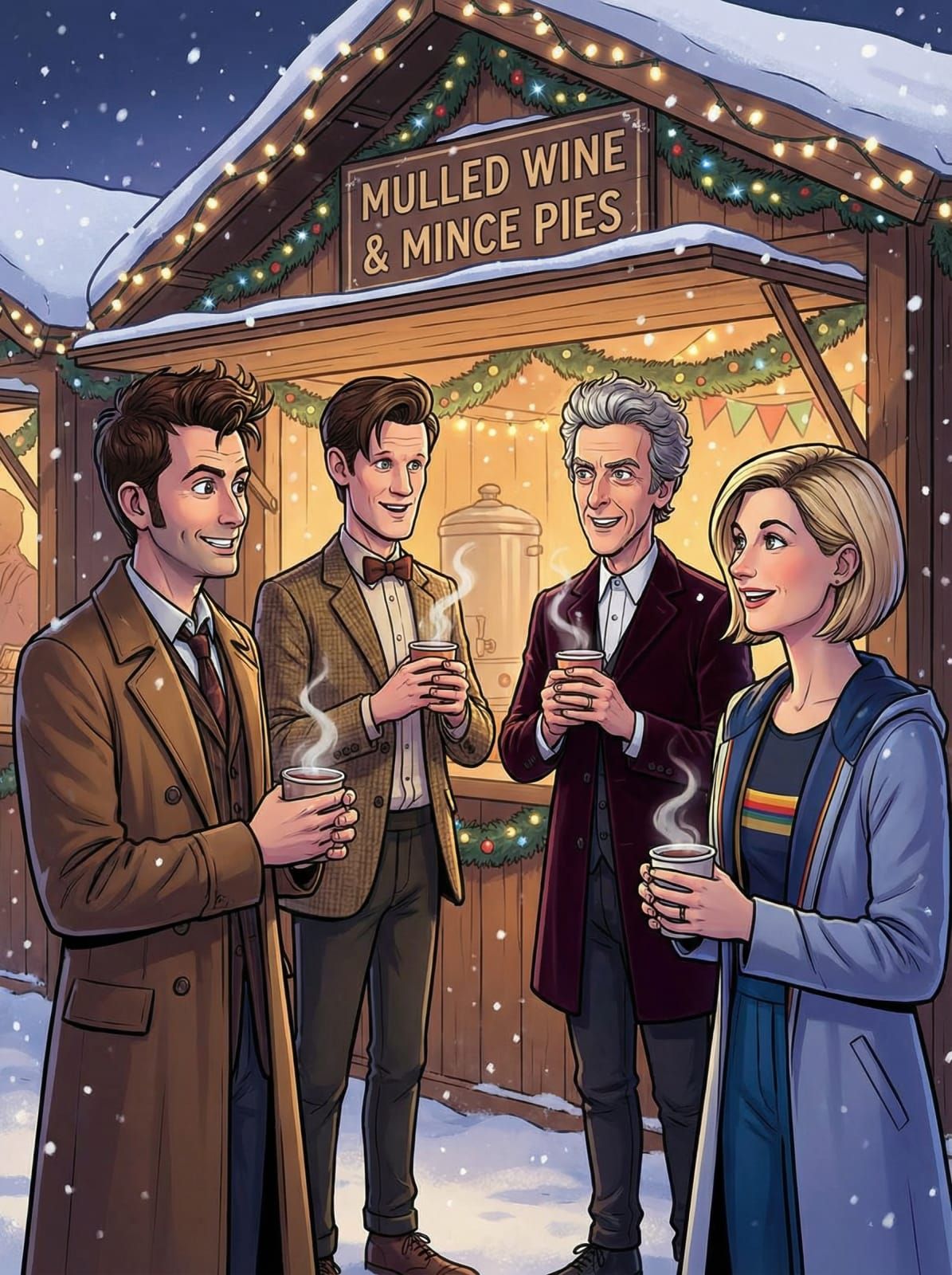 A very special Doctor Who Foursome