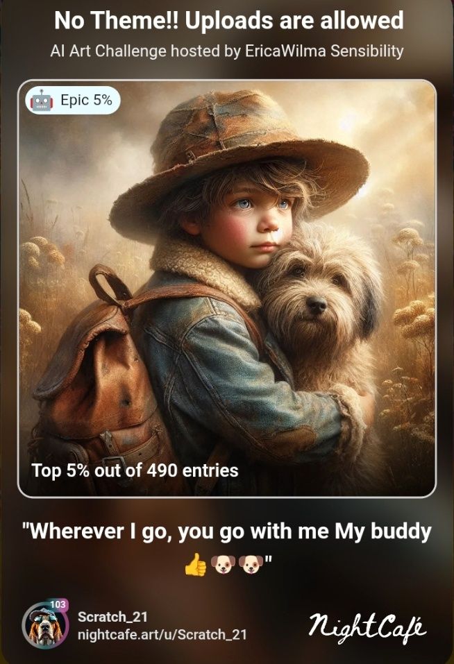 The Boy and His Dog🐶🐶😊