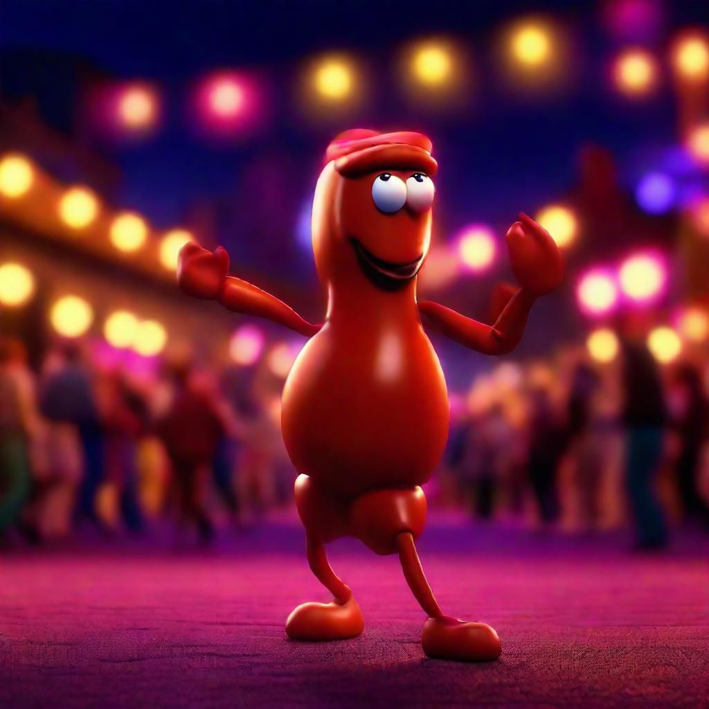 Dancing Bratwurst Sausage