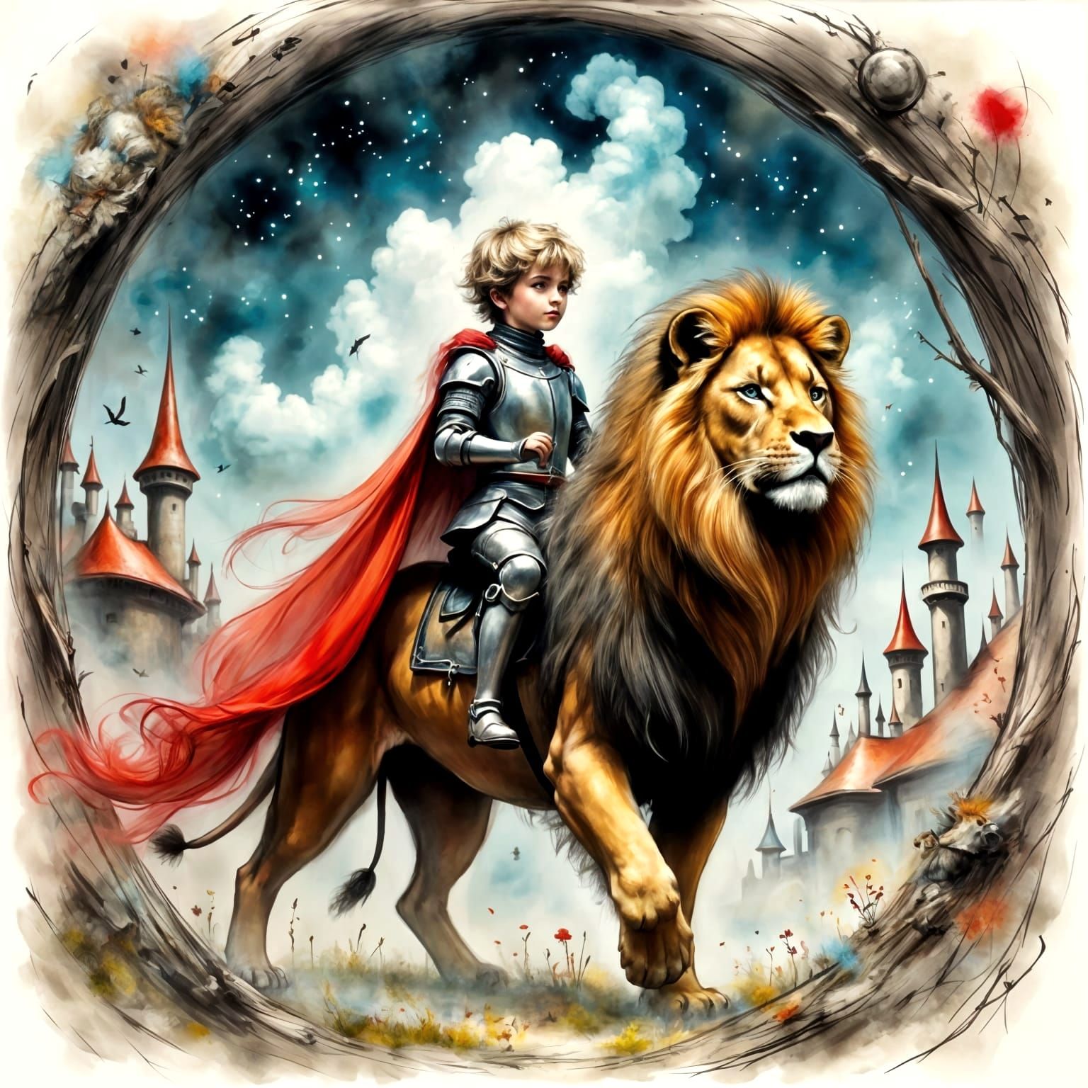 Storybook illustration  by @Tymelle