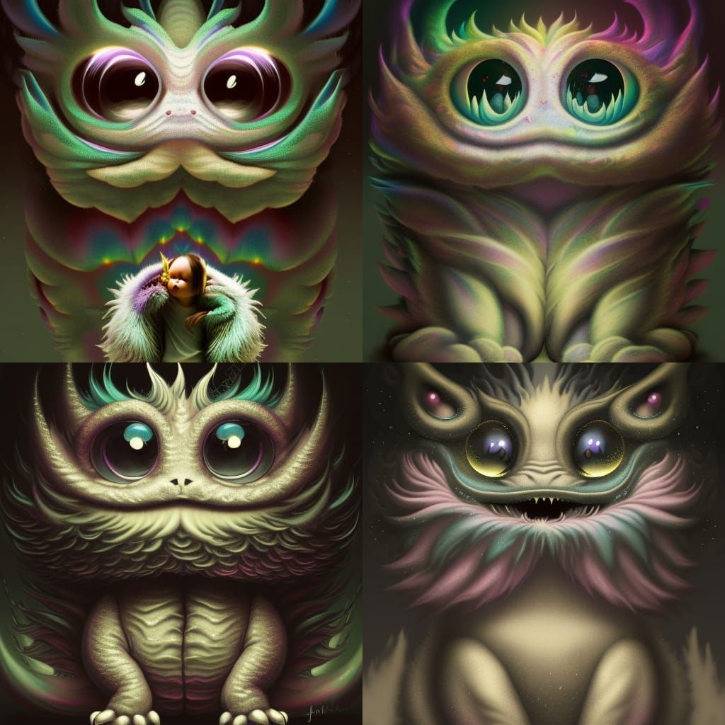 Bug eyed dragon