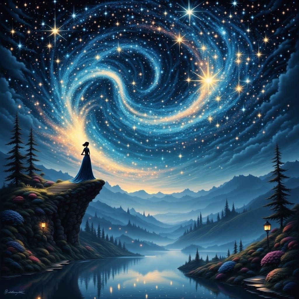 With Star they ride the ocean's crest
Spreading light, they dream the best
 