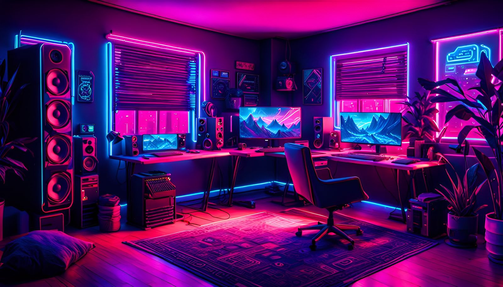 Gaming PC setup