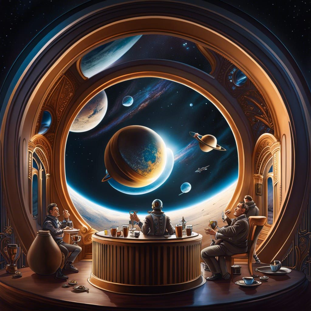 Outpost Java - AI Generated Artwork - NightCafe Creator