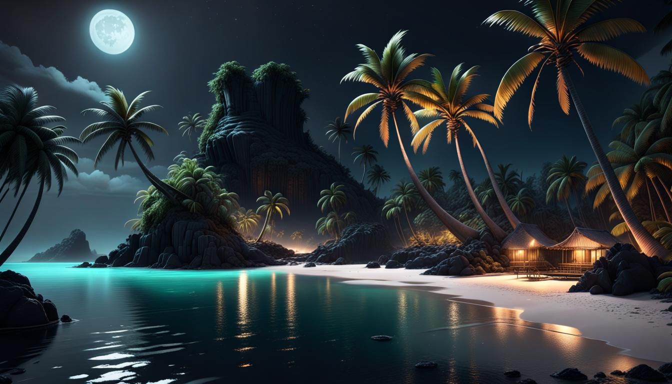 My Tropical Retreat  by @Abby Normal