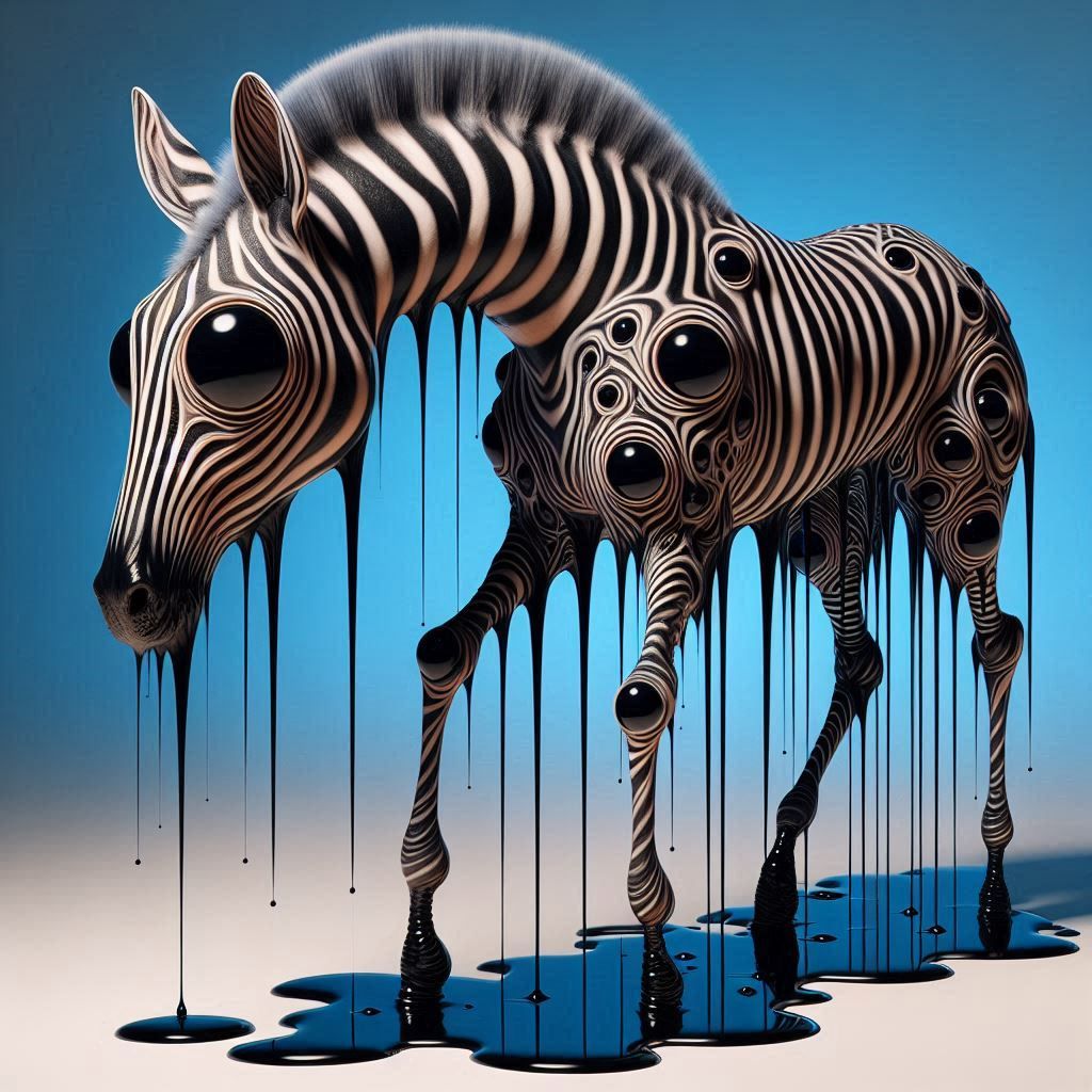 Weirdly shaped zebras