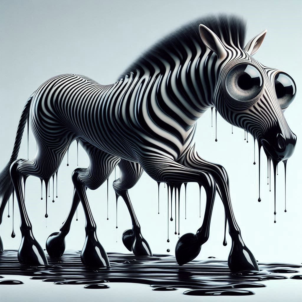 Weirdly shaped zebras