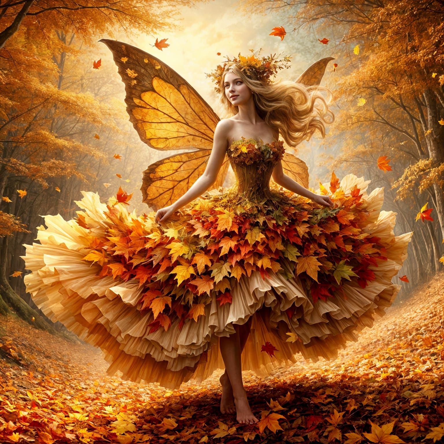 Fall fairy