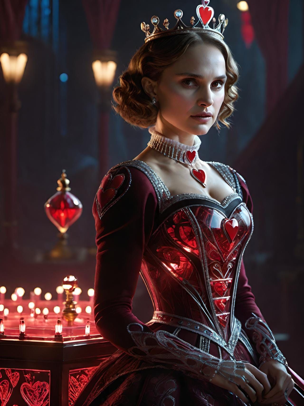 Red queen Natalie Portman