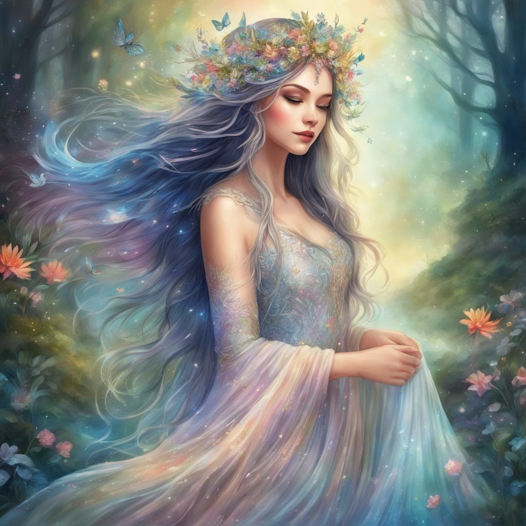 Portrait of a beautiful woman