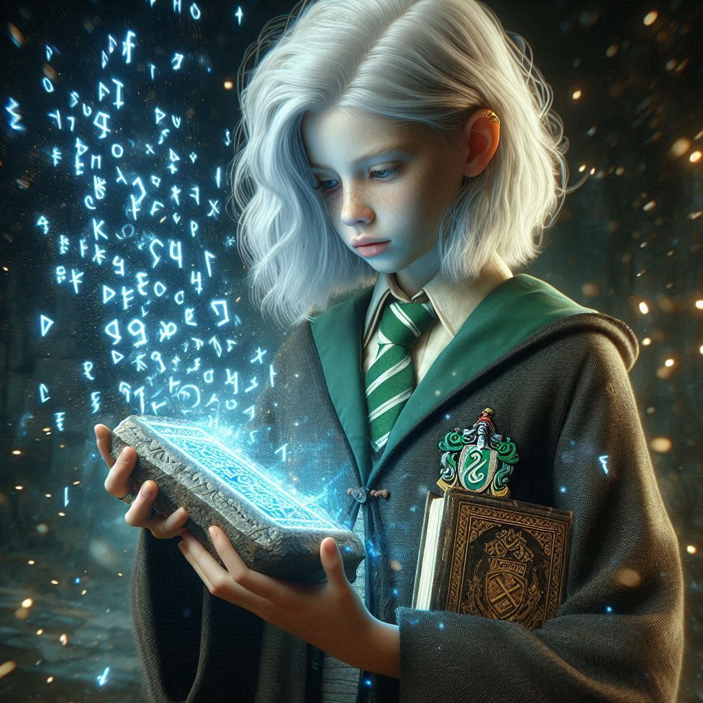 The Slytherin girl  by @Damien The Malkav