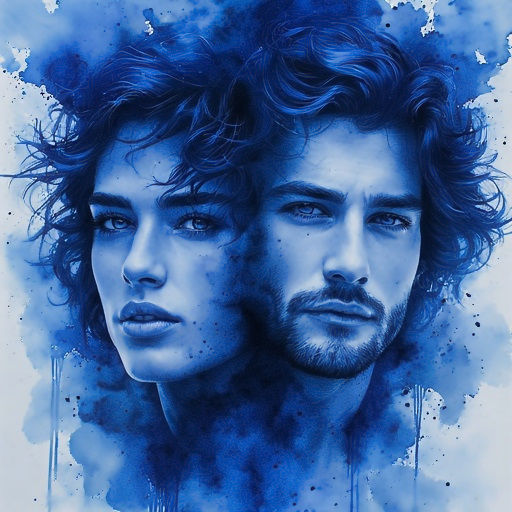 Couples in Blue