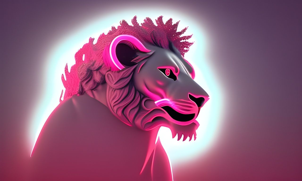Pink Lion