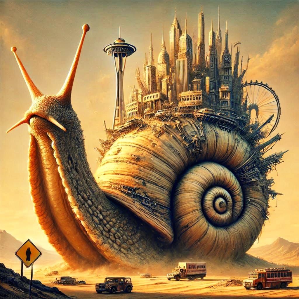 Giant Desert Snail - City Landmark Collector