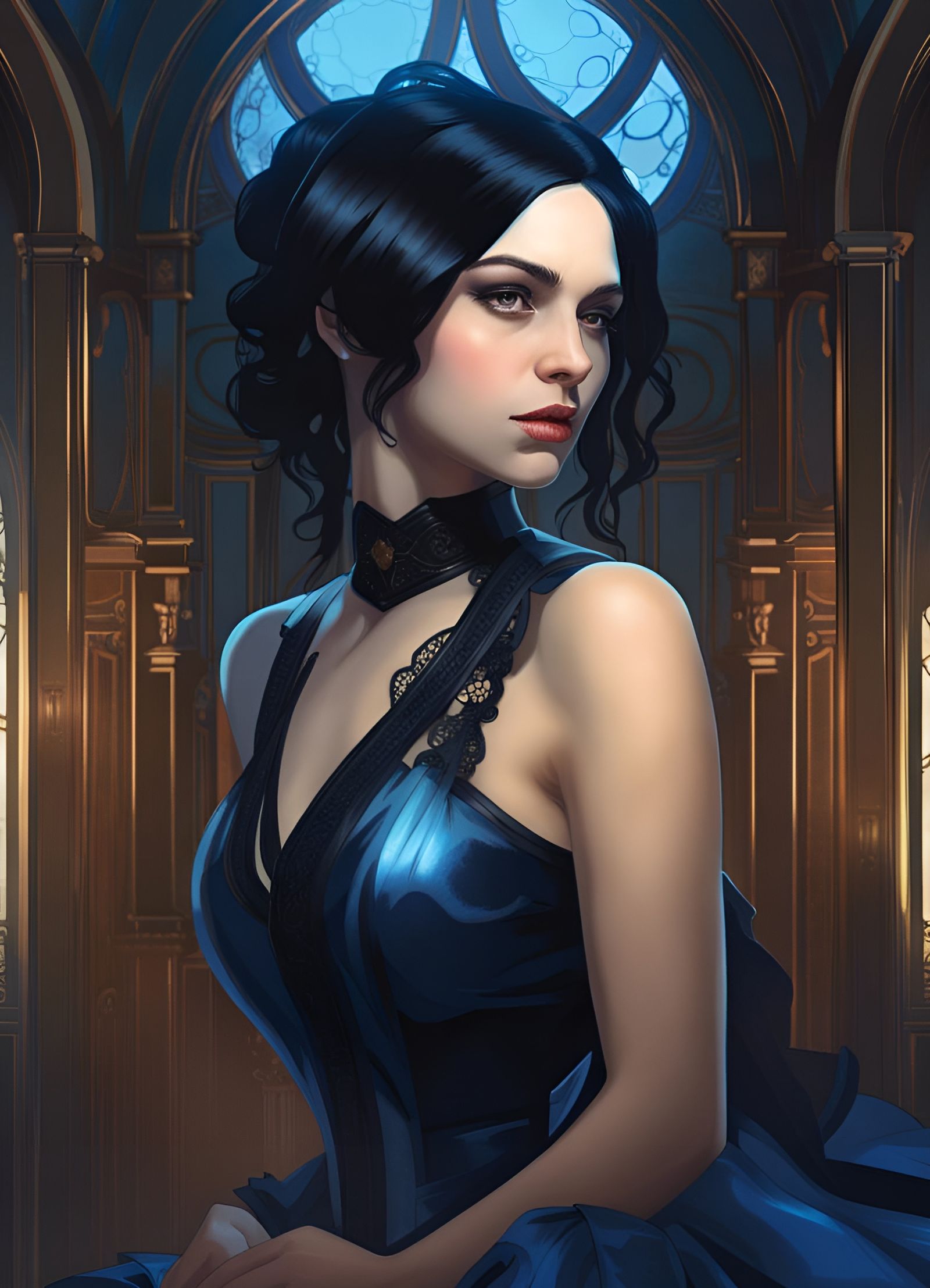 Yennefer of Vengerberg - AI Generated Artwork - NightCafe Creator