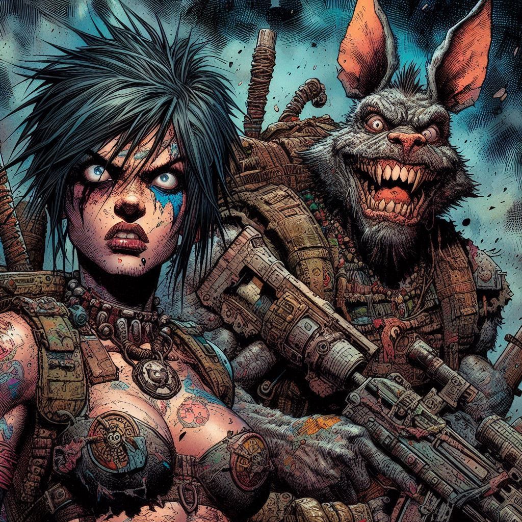 Tank Girl & Booga