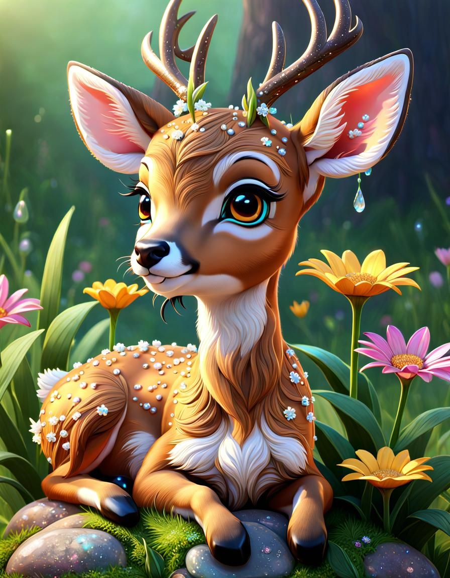 Little Doe - AI Generated Artwork - NightCafe Creator