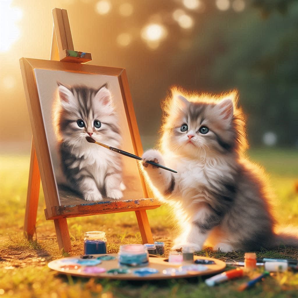 A professional artist