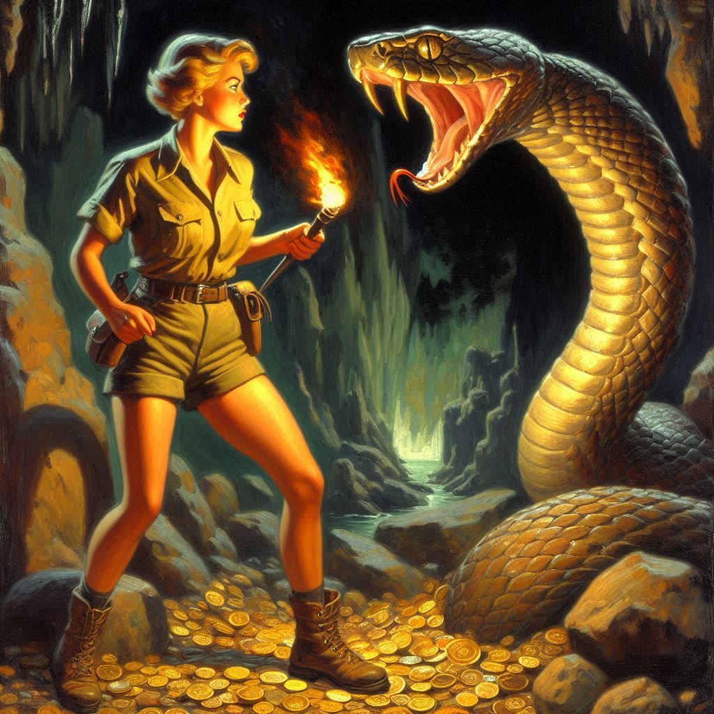 "Treasure of the Serpant King" An Impala Serrano Adventure