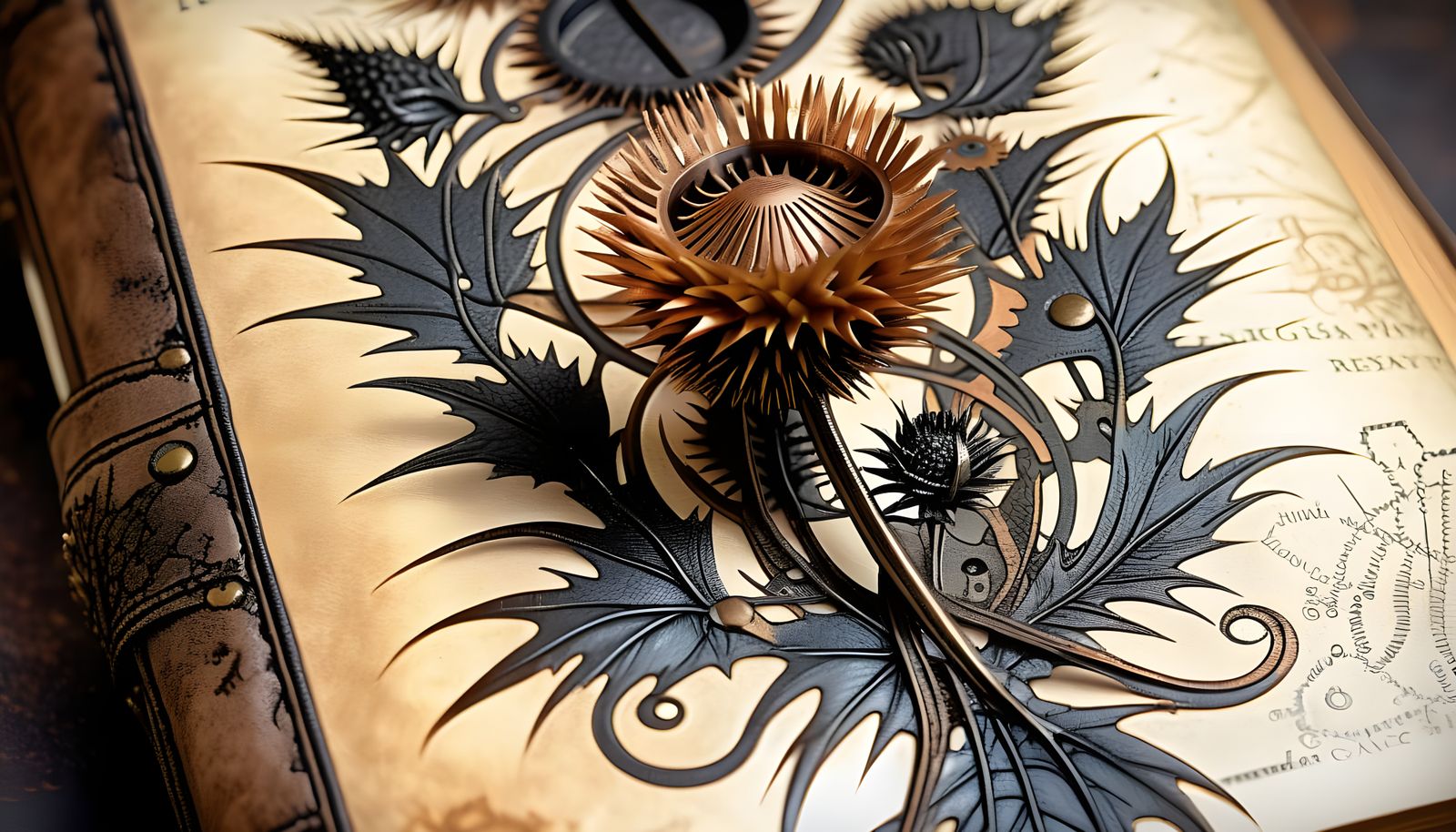 Mechanical thistle.  by @Eddie Nenolsk