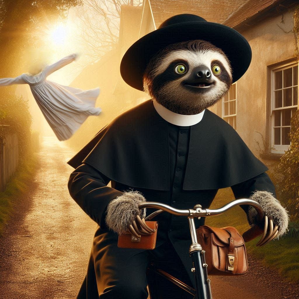 Slothddy McDowall as Mr. Jelksloth the vicar, in “Bedknobs and Broomsticks”