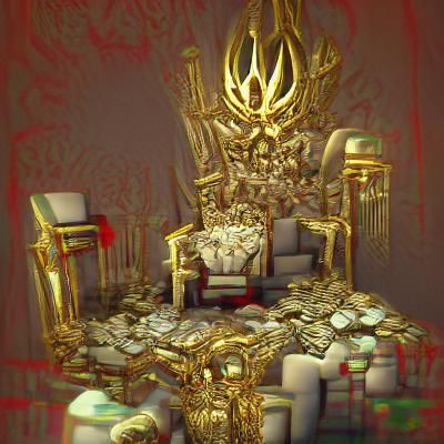 Throne. God of greed throne.