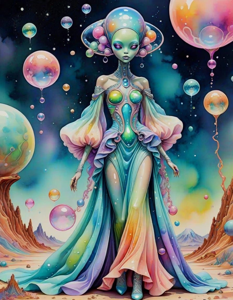 Cosmic runway   by @MssVoid