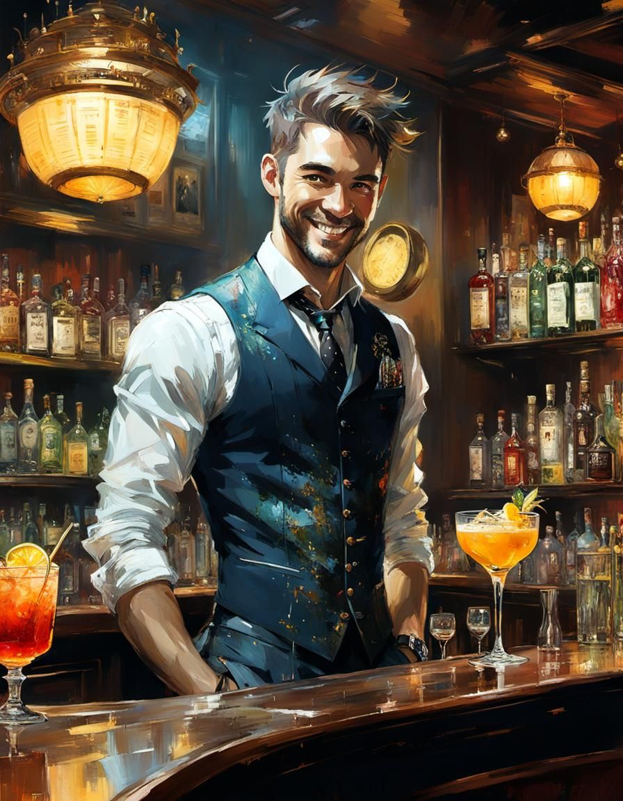 Bartender  by @Diane